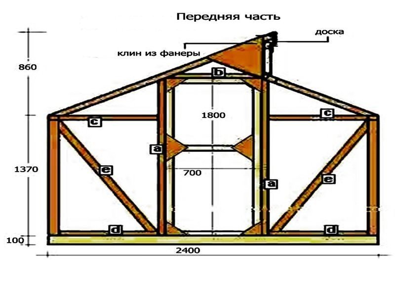 Чертежи для теплицы по миттлайдеру